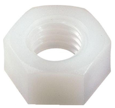ECROU, nylon, M10, hexagonal