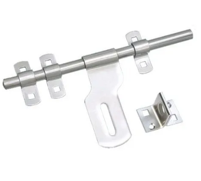 VERROU HORIZONTALE targette cylindrique, 12", pour porte