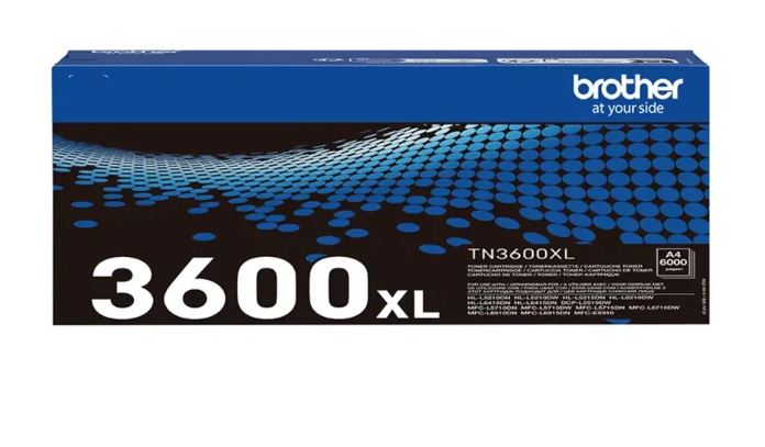 (Brother MFCL5710DW) TONER CART. high yield (TN3600XL) black