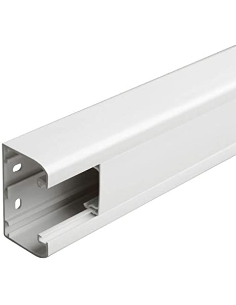 TRUNKING, PVC, 40x60mm, length of 2m