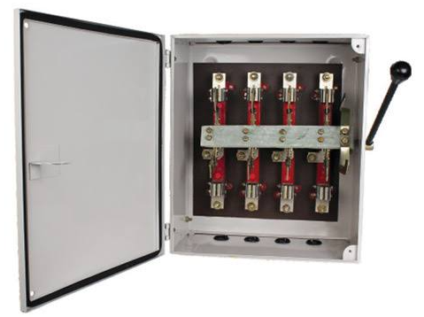 CHANGE-OVER SWITCH manual, 4P/200A + casing