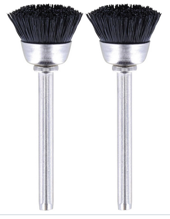 BRISTLE BRUSH  (Dremel 404) 2pces