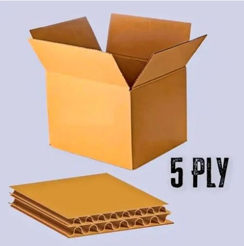 CARDBOARD BOX, 600x400x600mm, brown, 5 ply