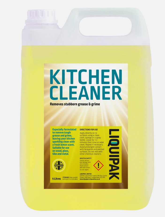 KITCHEN CLEANER, 5l, grease remover, bottle