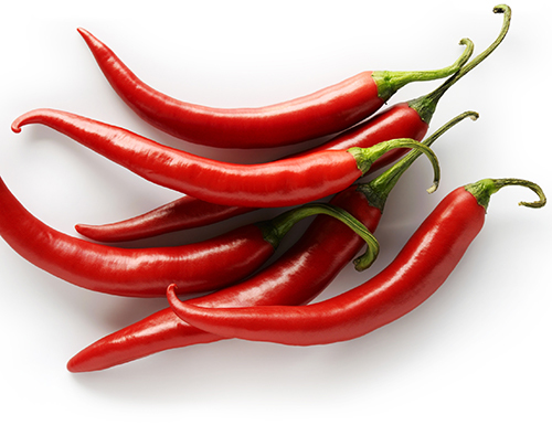 CHILLI PEPPER fresh, per gram