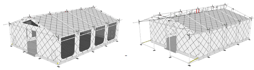 (tent XPert HPT48) WINTER LINER, with vestibule