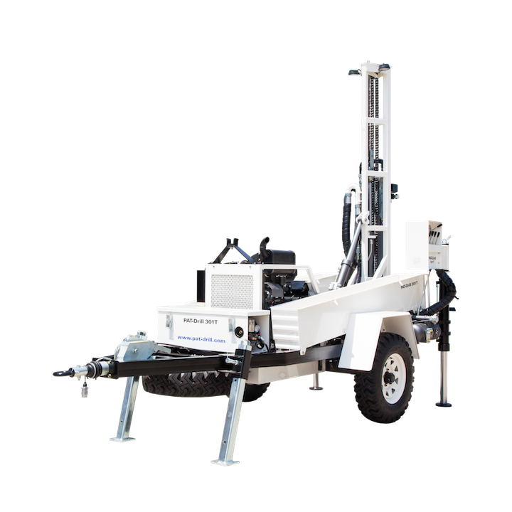 FORAGE DE PUITS D'EAU (PAT-Drill 301TP) + accessoires