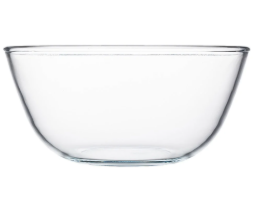 BOWL, glass, 2l