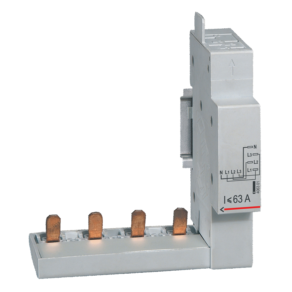 (busbar Legrand HX³) CONNECTOR MODULE, 4P, 63A