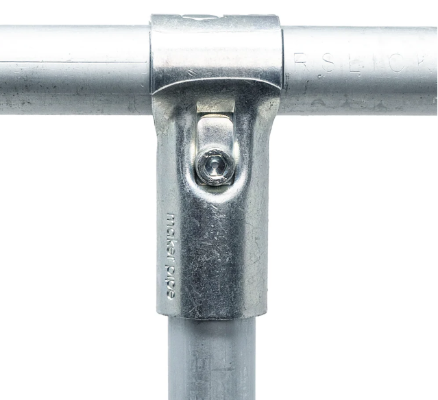 (gaine de câble) RACCORD EN T, acier galvanisé,tuyau EMT Ø2"