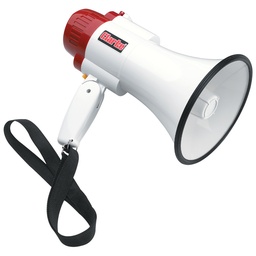 [PCOMMEGA06A] MEGAPHONE, 6W, ss piles AA
