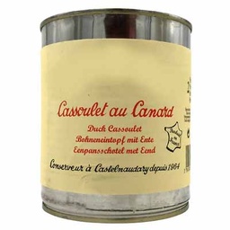 [AFOOCASS1TD] CASSOULET de canard, 1kg, la boîte