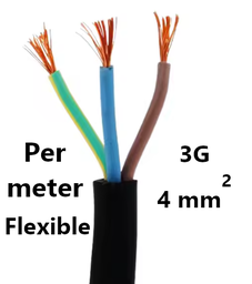 [PELECABL3G4FM] CABLE souple, 3G4mm² , le mètre