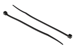 [PELEFIXAT306B] COLLIER, plastique, 6x300mm, tête auto-bloquante, noir