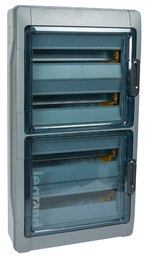 [PELEBOXE41865] COFFRET ELECTRIQUE saillie, 4x18 mod., 448x822x161mm, IP65