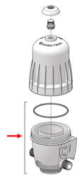 [CWATDOSP313] (Dosatron D3 range) BODY (PJDI113)