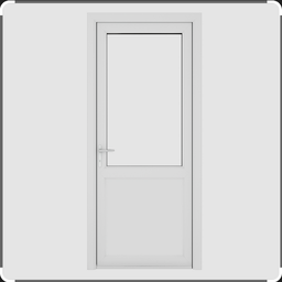 [CSEMCONTC133] (Containex) HALF PANEL, left, white interior