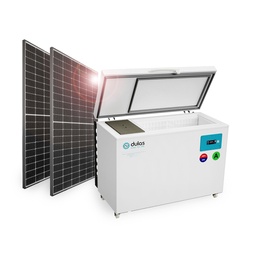 [KPROKFRI0097] KIT REFRIGERATEUR solaire (Dulas/VC150SDD) + panneaux