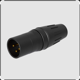 [CSEMCONTC067] (Containex) CONNECTOR 'SCHMACHTL' 3P male, black