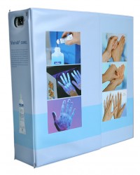 [ETMEHADC1--] BOITE CONTROLE HYGIENE MAINS, fluorescent, lampe UV