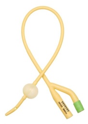 [SCTDCAUR14F] SONDE VESICALE, FOLEY 2 voies, ballonnet, stérile, u.u.,CH14