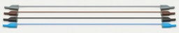 [PELEMEASAE0L] (Emonio P3) MEASURING LEADS insulated, set of 4 colours