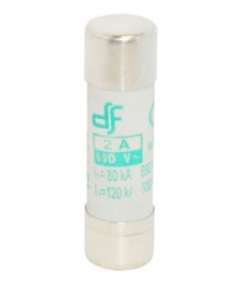 [PELEFUSC4002A] FUSIBLE type aM, céramique, 14x51mm, 2A
