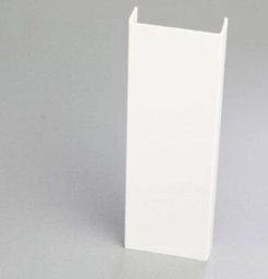 [CBUISKIRUPP01] PROFILE U, PVC, 60x3000mm, pour chants cloisons