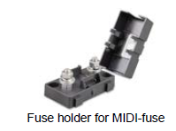 [PELEFUSAHFMI] PORTE FUSIBLE, pour fusible type Midi à boulonner
