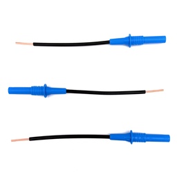 [PELEMEASAE0X] (EmonioP3) ADAPTER, 140mm,blue, screw terminal,1000V CATIII 