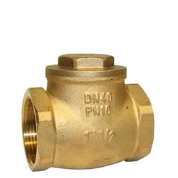 [CWATCBVAFT14F] NON-RETURN VALVE flapping, brass, 1 ¼", FxF threaded