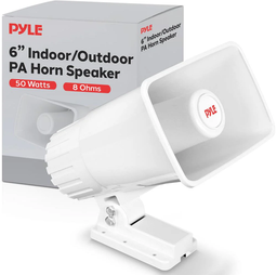 [PCOMRADAHS850] HAUT-PARLEUR D'AVERTISSEUR SONORE (Pyle PHSP4) 6", 8Ω, 50W