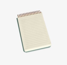[ASTANOTEP4RS1] NOTEPAD, A4, ruled, spiral-bound, 100 pages