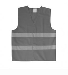 [PSAFJACKRXE] SAFETY JACKET reflective band, size XL, grey