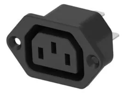 [PELESOCK110F] CONNECTOR female, IEC C13, 10A 250V, straight, rewirable