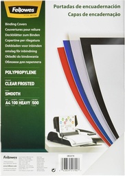 [ASTABINDOA4B] BINDING COVER A4, PVC, black, 20pcs