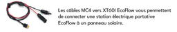 [PELESOLAW465M] CABLE SOLAIRE (ECOFLOW) MC4/XT60, 5m