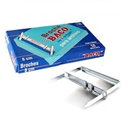 [ASTABINDF50M] ATTACHE, metalique, pour archivage, boîte de 50