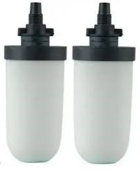 [CWATFILT04PWF] CARTRIDGE, Ø5cm, for gravity-fed water filter, set of 2pcs