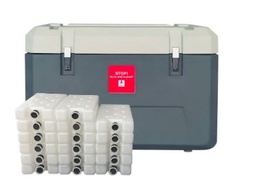 [PCOLBOXCL2-] COLD BOX (LEFF Trade FFCB-20L) 20l + 17 icepacks, 0.6l, set